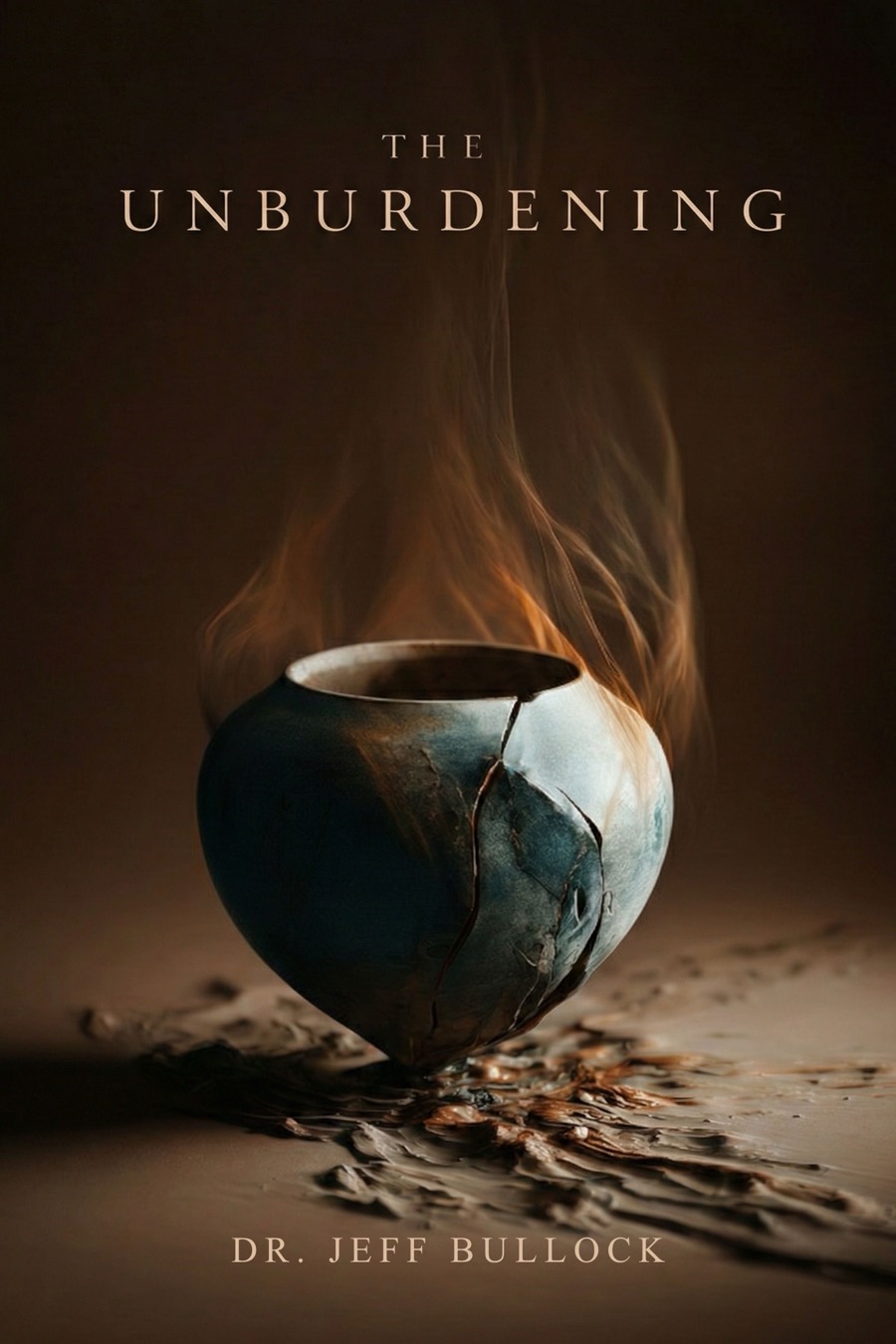 The Unburdening, a novella by Dr. Jeff Bullock, PharmD, front cover